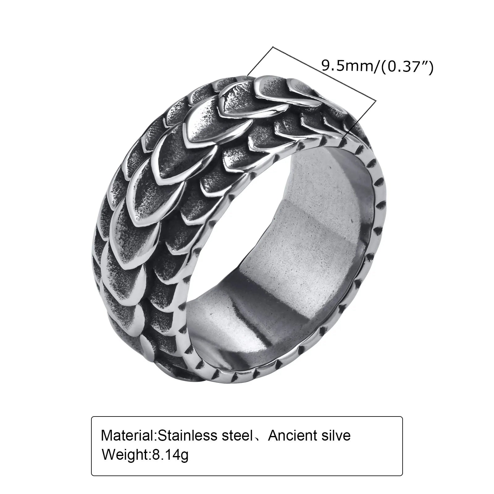 Dragon Scale Fidget Ring