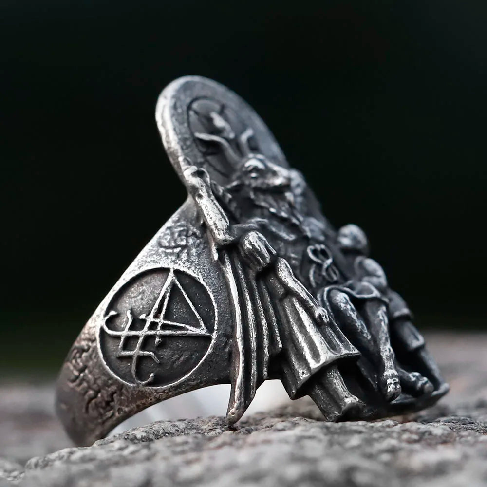Anubis Signet Ring