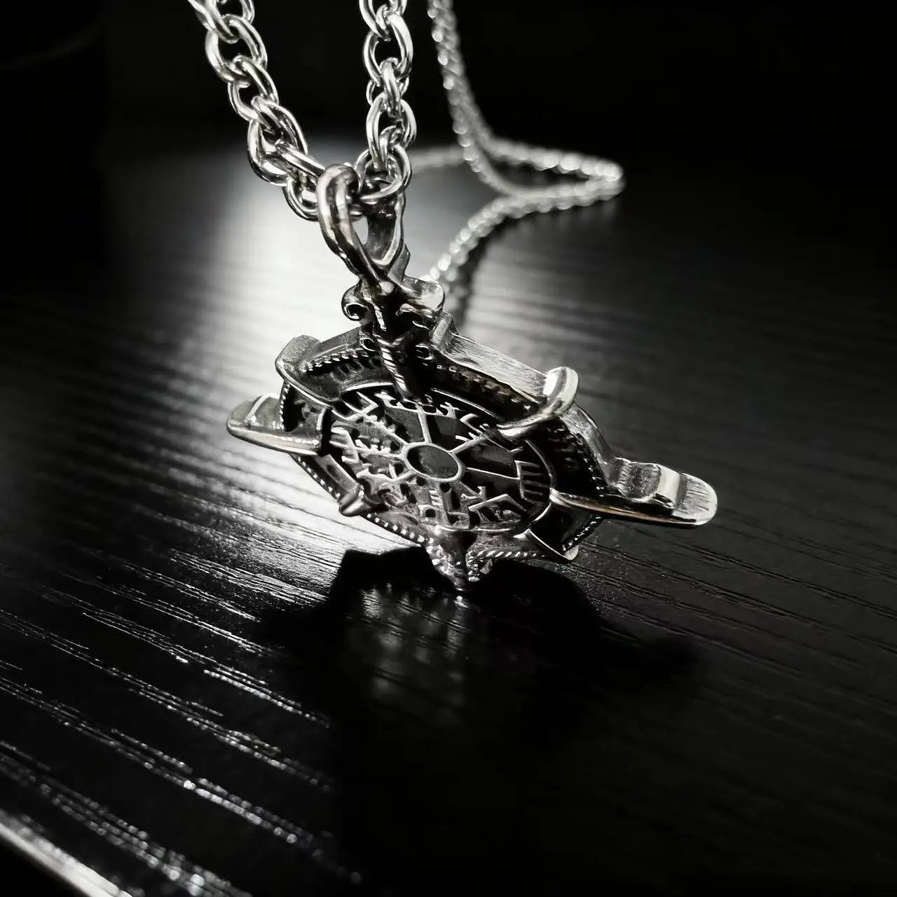 Viking Compass Pendant