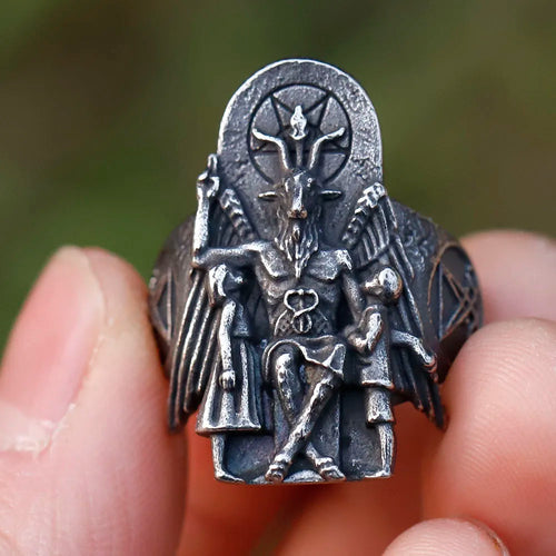 Anubis Signet Ring
