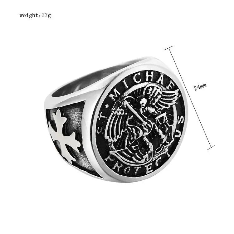 Archangel Signet Ring
