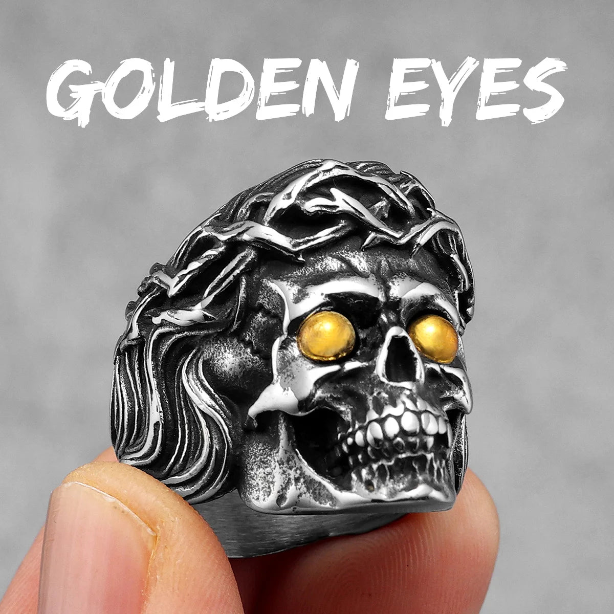Jesus Face Ring