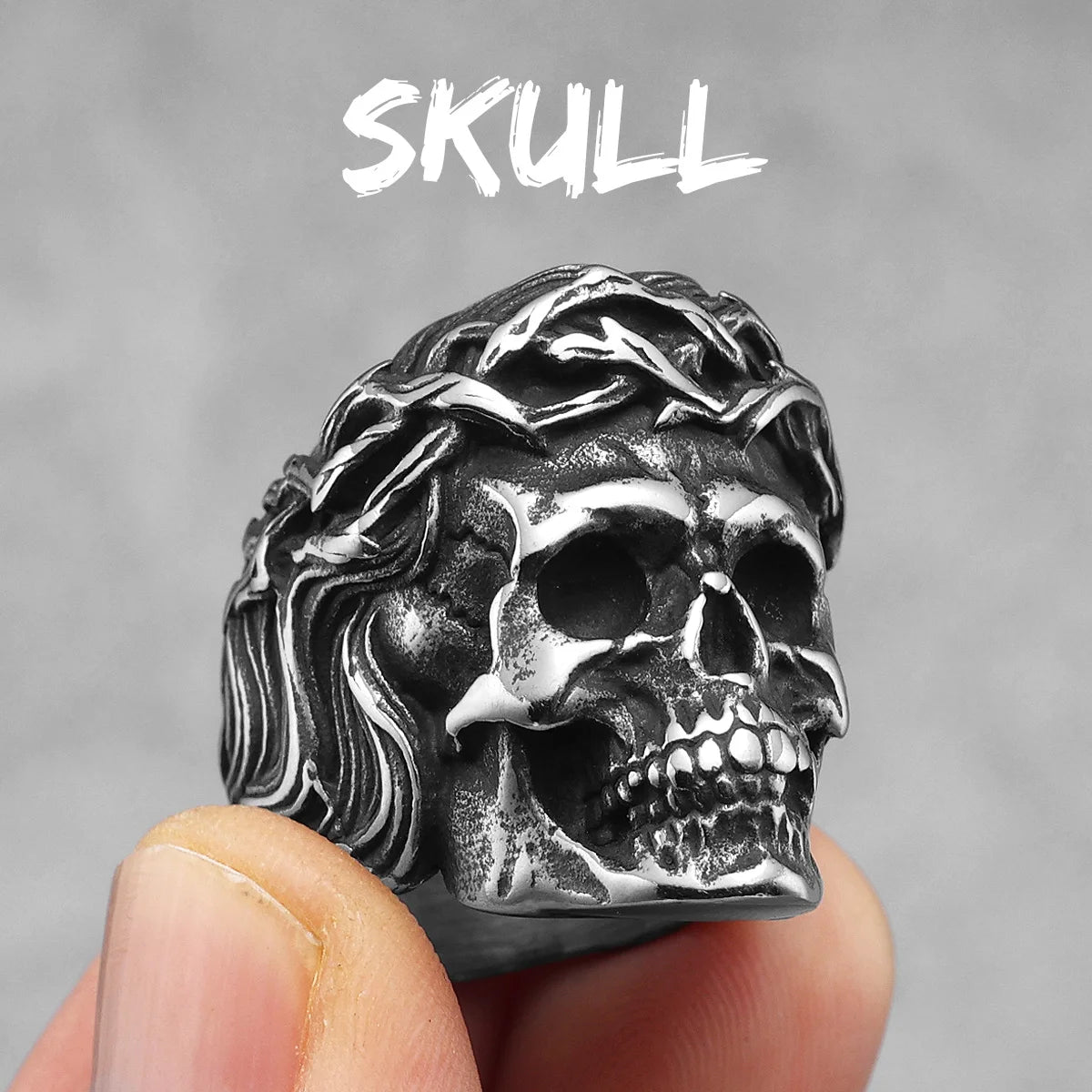 Jesus Face Ring