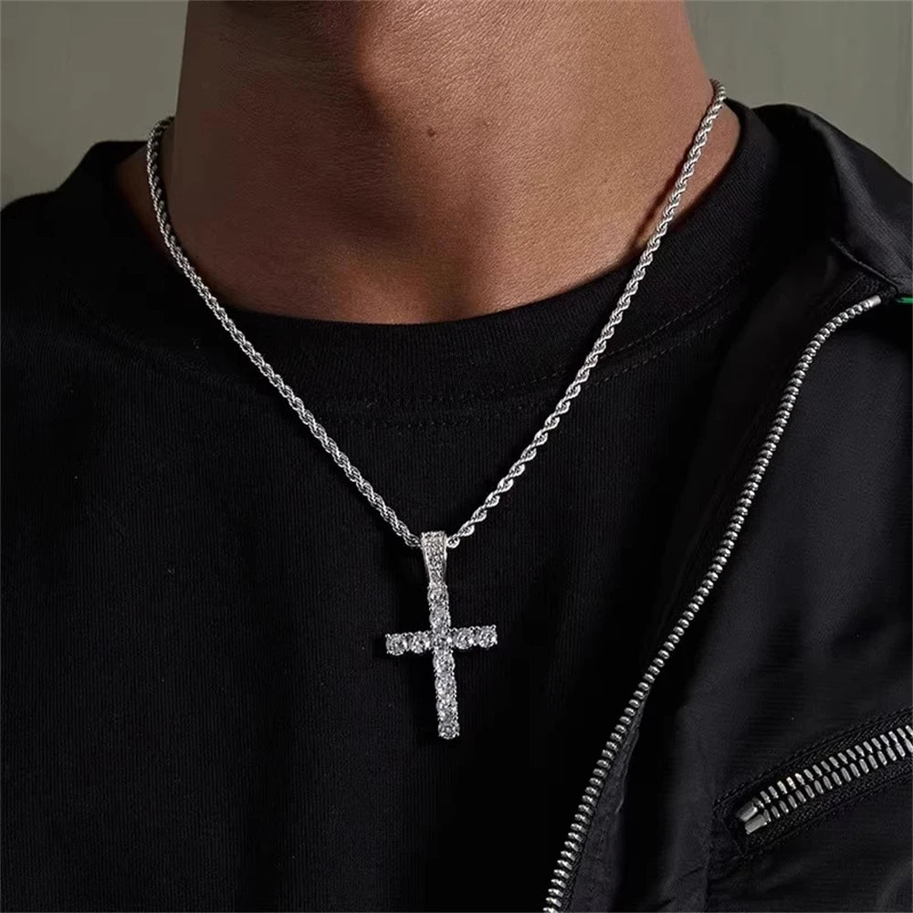 Crystal Cross Pendant