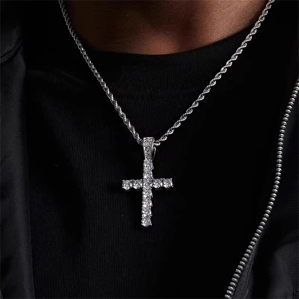Crystal Cross Pendant