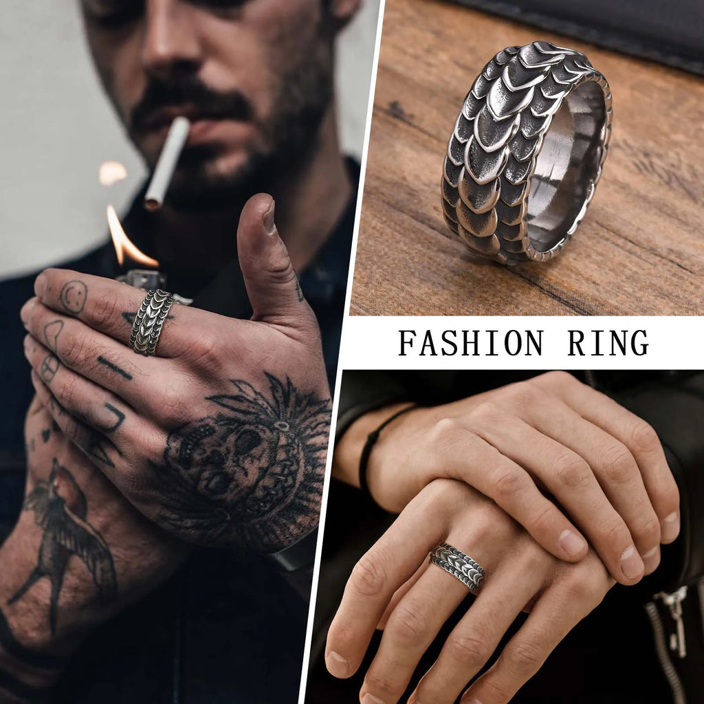 Dragon Scale Fidget Ring